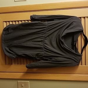 Gray maternity shirt